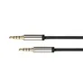 PYTHON High Quality 3,5mm Klinkenkabel 4 polig St./St. 1m