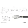 PYTHON Ultra High Speed HDMI 2.1 8K UHD-2/ 4K UHD 0,5m schwarz