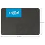 Crucial BX500 SSD 2 TB 2.5zoll Micron 3D NAND SATA600 - 7mm