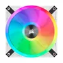 Corsair iCUE QL120 RGB Gehäuse Lüfter in Weiß 120 mm