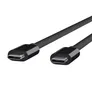 Belkin Thunderbolt 3-Kabel USB-C-/USB-C 40 Gbit/s 100W 0.8m schwarz