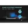 i-tec USB 3.0 Netzwerk Adapter 0,28m Typ-A zu Gigabit Ethernet St./Bu. grau