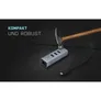 i-tec USB 3.0 Metal HUB 3 Port mit Gigabit LAN Adapter