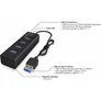 RaidSonic Icy Box IB-HUB1409-U3 USB-Hub, 4x USB-A 3.0, USB-A 3.0