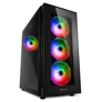 Sharkoon TG5 PRO Midi-Tower ATX Gaming Gehäuse RGB LED, Seitenfenster