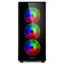 Sharkoon TG5 PRO Midi-Tower ATX Gaming Gehäuse RGB LED, Seitenfenster