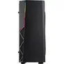 Inter-Tech B-02RGB Gaming Tower ATX/MicroATX Gehäuse Schwarz