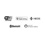 Denon AVC-X4700H 9.2 AV-Receiver 8K WLAN Dolby Atmos Auro-3D ready HEOS, silbe
