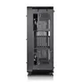 Thermaltake Core P8 TG Tower ATX Gehäuse schwarz, Tempered Glass