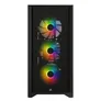 Corsair iCue 4000X RGB schwarz Midi Tower ATX Gaming Gehäuse TG Seitenfenster