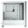 Corsair iCue 4000X RGB weiß Midi Tower ATX Gaming Gehäuse TG Seitenfenster