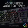 Logitech G915 TKL LIGHTSPEED Clicky Kabellose Mechanische RGB Gaming Tastatur
