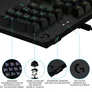 Logitech G512 Lightsync Linear Kabelgebundene Mechanische RGB Gaming Tastatur