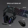 Logitech G733 LIGHTSPEED Kabelloses Gaming Headset schwarz