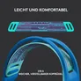 Logitech G733 LIGHTSPEED Kabelloses Gaming Headset blau