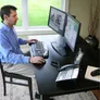 Ergotron Neo-Flex ergonomischer Lift Stand für zwei Monitore