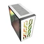 Sharkoon Elite Shark CA300T White Tower ATX Gaming Gehäuse RGB, Seitenfenster