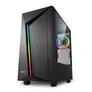 Sharkoon REV100 Midi-Tower ATX Gaming Gehäuse RGB, Seitenfenster