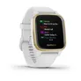 Garmin Venu Sq GPS-Fitness-Smartwatch weiß/gold HF-Messung