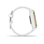 Garmin Venu Sq GPS-Fitness-Smartwatch weiß/gold HF-Messung