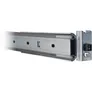 Inter-Tech Teleskopschienensatz 65mm 88887211 2HE Silber