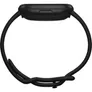 Fitbit Versa 3 Gesundheits- und Fitness-Smartwatch, GPS, Alu schwarz, Band schw
