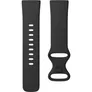 Fitbit Versa 3 Gesundheits- und Fitness-Smartwatch, GPS, Alu schwarz, Band schw
