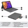 Logitech Folio Touch Tastatur-Case mit Trackpad für iPad Air (4./5.Gen) & iPad Air 11" M2 (2024)
