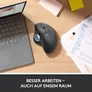 Logitech ERGO M575 Kabellose Trackball Maus Schwarz