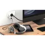 SKROSS Home USB Hub Zwischensteckdose mit USB Weiß