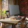Ergotron HX Monitorarm Tischhalterung Schwarz