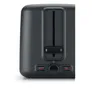 Bosch TAT3P424DE Kompakt Toaster, DesignLine, Edelstahl rot