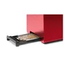 Bosch TAT3P424DE Kompakt Toaster, DesignLine, Edelstahl rot