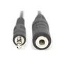 DIGITUS Audio Verlängerungskabel, Stereo 3.5mm St/Bu,1.50m
