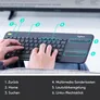 Logitech K400 Plus Kabellose Tastatur Schwarz