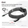 Club 3D USB 3.2 Gen1 aktives Kabel 15m St./B. 28AWG schwarz