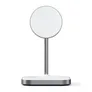 Satechi Magnetic 2-in-1 Wireless Charging Stand Space Gray