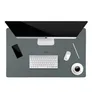 Tucano DESK PAD, Unterlage für Homeoffice, Neopren, dunkelgrau