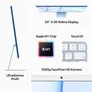 Apple iMac 24" Retina 4,5K 2021 M1/16/1TB 8C GPU Blau BTO