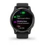 Garmin Venu 2 GPS-Multisportuhr Schwarz/Schiefergrau Smartwatch