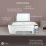 HP DeskJet 2720e Tintenstrahldrucker Scanner Kopierer WLAN Instant Ink