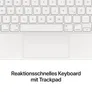 Apple Magic Keyboard für 12,9" iPad Pro  (6. Generation) weiß deutsches Layout