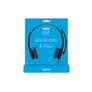 Logitech H151 Kabelgebundenes Beidseitiges Headset Stereo 3,5mm Klinke Schwarz