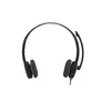 Logitech H151 Kabelgebundenes Beidseitiges Headset Stereo 3,5mm Klinke Schwarz