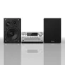 Panasonic SC-PMX802E-S CD-Mikrosystem mit DAB+ und optischem Eingang silber/schw