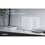 Netgear Orbi AX1800 Duai-Band Mesh WiFi 6 System RBK352 (Router + 1x Satellit)
