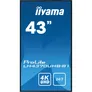 iiyama ProLite LH4370UHB-B1 108cm (42,5") 4K UHD Digital Signage Monitor HDMI