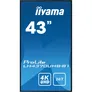 iiyama ProLite LH4370UHB-B1 108cm (42,5") 4K UHD Digital Signage Monitor HDMI