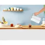 Tefal KO 6931 Wasserkocher 1,5 Liter weiß / Edelstahl