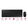 Cherry STREAM RECHARGE Kabellose Maus-Tastaturkombination schwarz